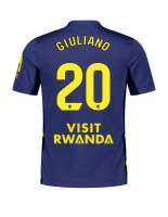 Atletico Madrid Giuliano Simeone #20 Venkovní Dres 2025-26 Krátký Rukáv